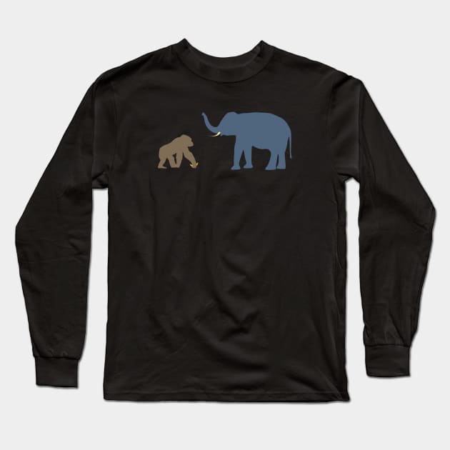 Strength Long Sleeve T-Shirt by Gary Whalley Design